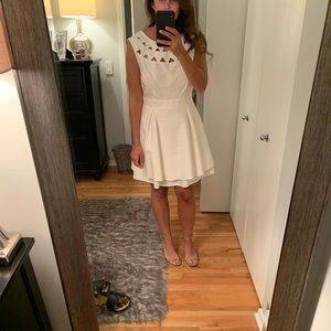 Adorable white dress! Forever 21, size medium.